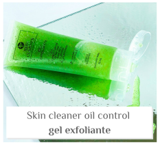 Skin cleaner oil control gel exfoliante